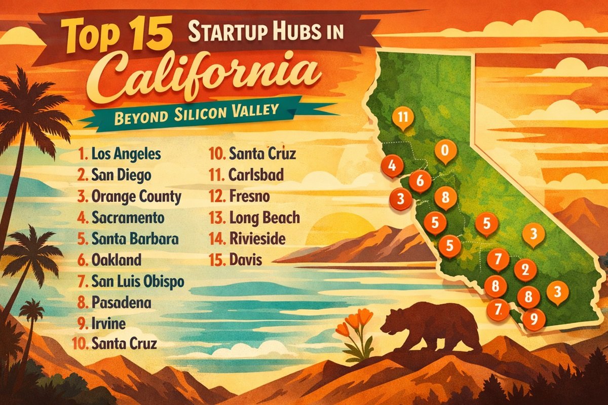 Startup ecosystem growth in Los Angeles and San Diego tech cities