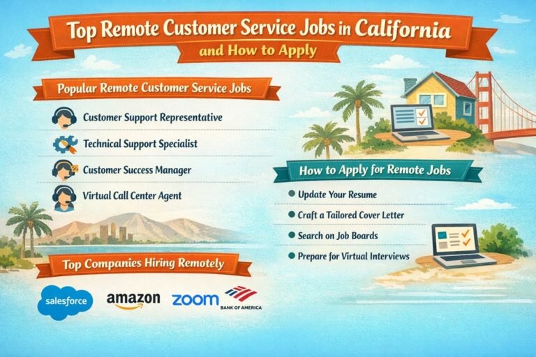 Top remote customer service jobs in California and how to apply online work from home guide 2026