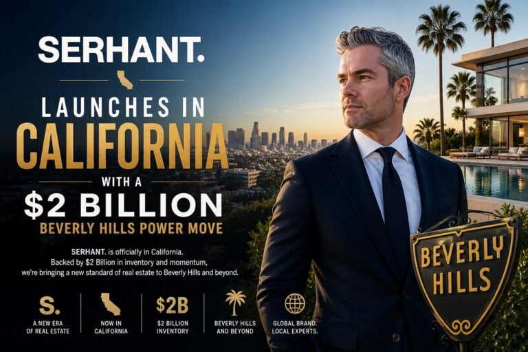 SERHANT. Launches in California With a $2 Billion Beverly Hills Power Move