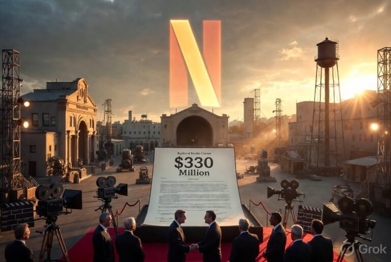 Netflix Closing In on $330 Million Deal for Historic Radford Studio Center